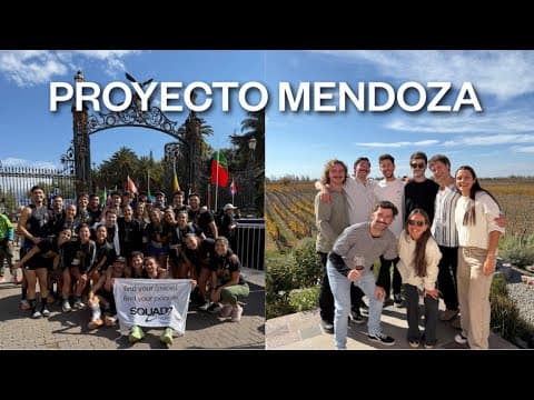 llevamos a 25 personas a correr una maratón a mendoza | social run trip